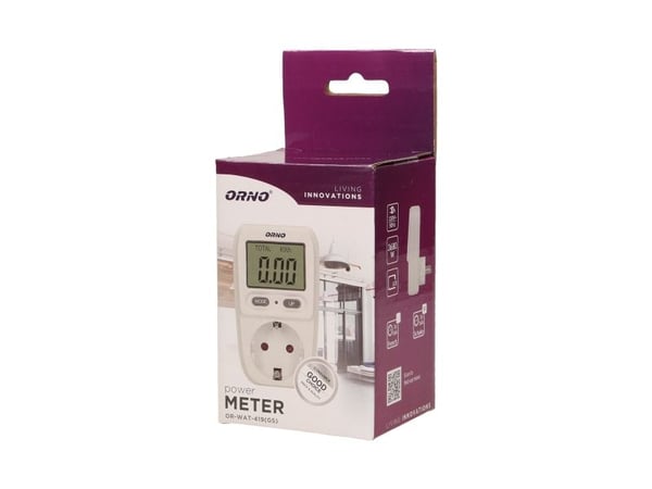 ORNO OR-WAT-419(GS), Hvit, 200 - 276 W, LCD, Knapper, 63 mm, 75 mm