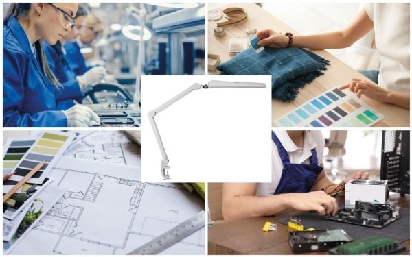 MAUL LED arbeidsstasjonslys Craft dimbar hvit