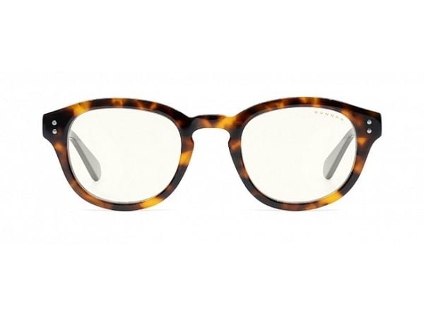 Gunnar Optiks Emery, Rectangle, Game, Black, Yellow, Acetate, Wide fit, Clear
