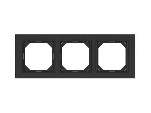 Vilma Frame 3Pl. Black R03 Qr 1000