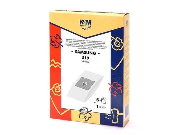 Støvsugerposer KM BAGS VAC CLEA S10 for Samsung VP-95 B (5+1)