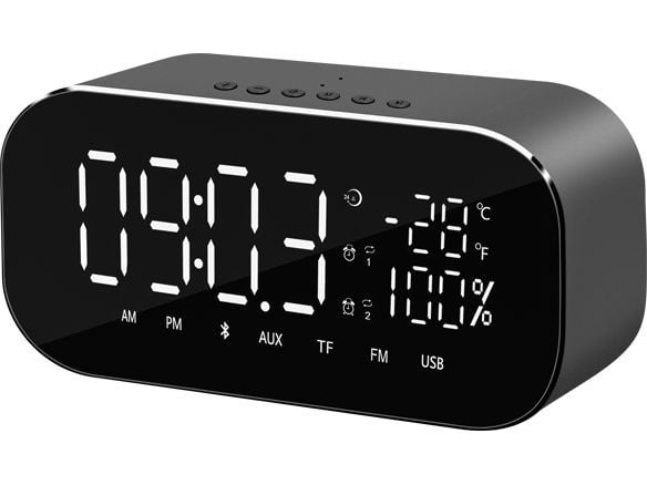 Akai ABTS-S2BK, Klokke, Digitalt, FM, 6 W, 100 - 18000 Hz, 70 dB