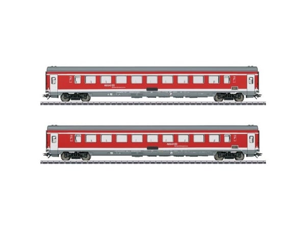 Märklin "Munich-Nürnberg Express" Passenger Car Set 2, HO (1:87), 15 år, 2 stykker