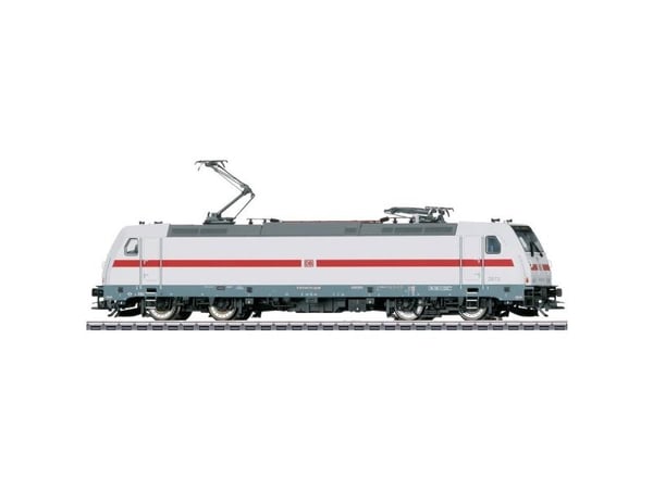 Märklin Class 146.5 Electric Locomotive, HO (1:87), 15 år, Lysegrå, Rød