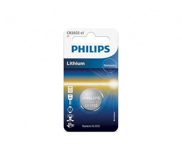 Philips CR2032 Knapcelle batteri 3V