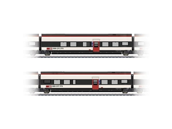 Märklin Add-On Car Set 1 for the Class RABe 501 Giruno, HO (1:87), 15 år, 2 stykker
