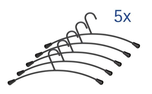 MAUL 9452090, Stål, Svart, Ingen mønster, 460 mm, 190 mm, 5 stykker