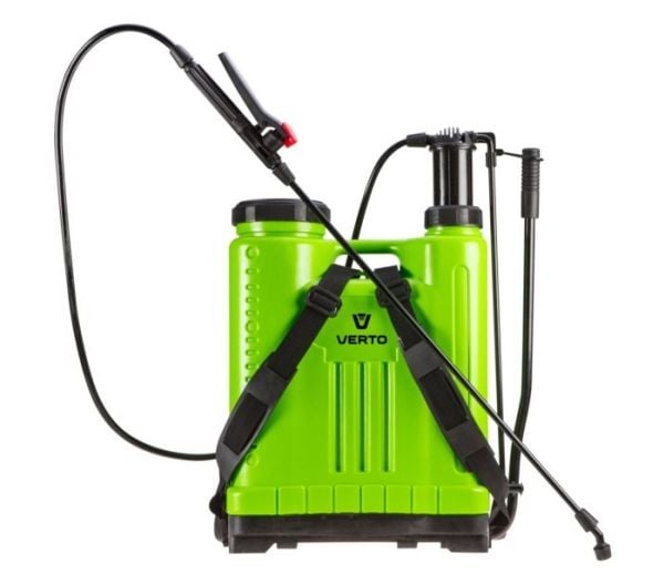 Verto 15G508, Ryggsekkstil, 20 l, Sort, Grønn, 3,5 stang, Inne & Ute