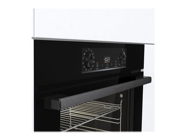 Gorenje Essential BOS6737E13BG - Ovn - med dampfunksjon - innebygd - fordypning - bredde: 56 cm - dybde: 55 cm - høyde: 59 cm - med selvrens - Klas...
