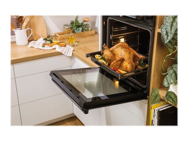 Gorenje Essential BOS6737E13BG - Ovn - med dampfunksjon - innebygd - fordypning - bredde: 56 cm - dybde: 55 cm - høyde: 59 cm - med selvrens - Klas...