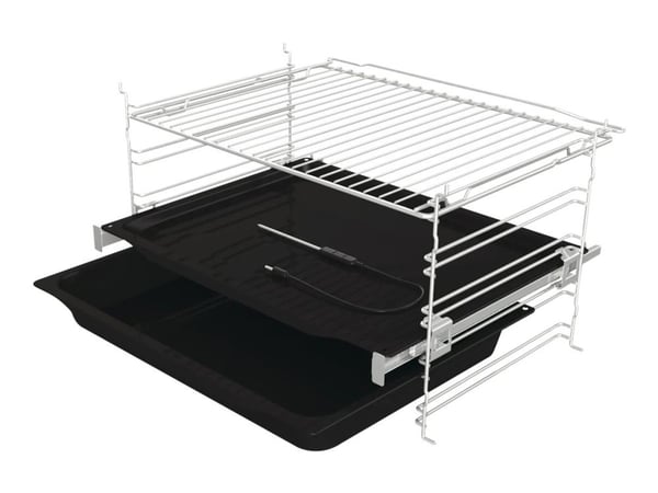 Gorenje Essential BOS6737E13BG - Ovn - med dampfunksjon - innebygd - fordypning - bredde: 56 cm - dybde: 55 cm - høyde: 59 cm - med selvrens - Klas...