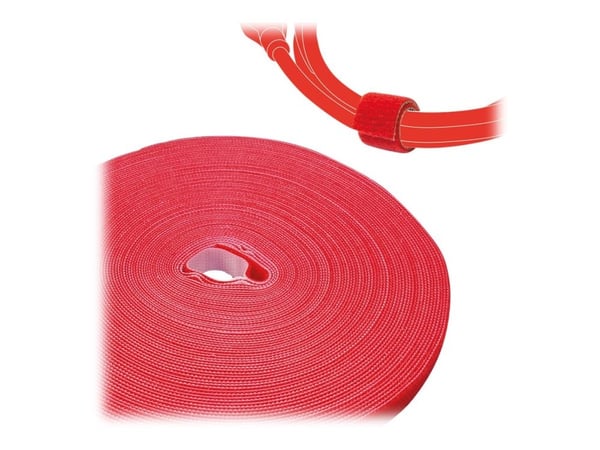 LTC PRO ROLL STRAP - Kardborreremsa - röd