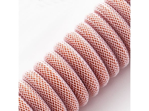 CableMod Classic - Tastaturkabel - USB (hann) til 24 pin USB-C (hann) - 1.5 m - rullet sammen - orangesicle (white on orange)