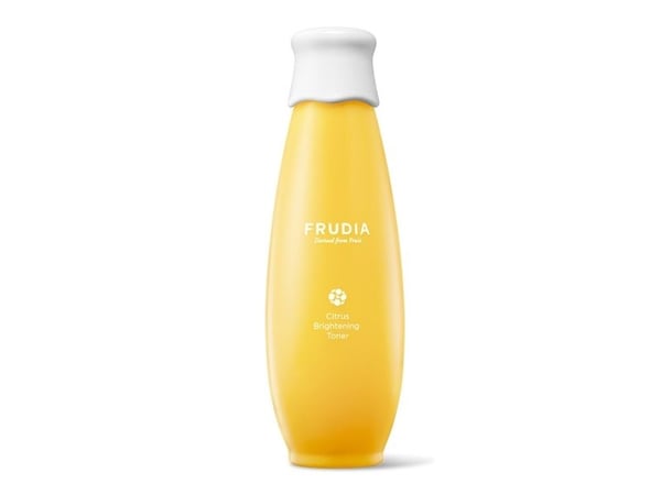FRUDIA Citrus Brightening Toner, Dagkrem, Kvinner, Alle hudtyper, Ansikt, Anti-mørke flekker, Anti-irritasjon, Lysnende, Forfriskende, Shine (lys),...