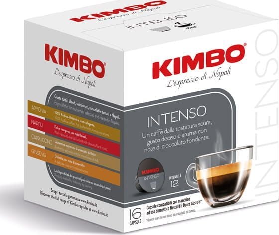 Kimbo kapsler Intenso til Dolce Gusto 16 stk.