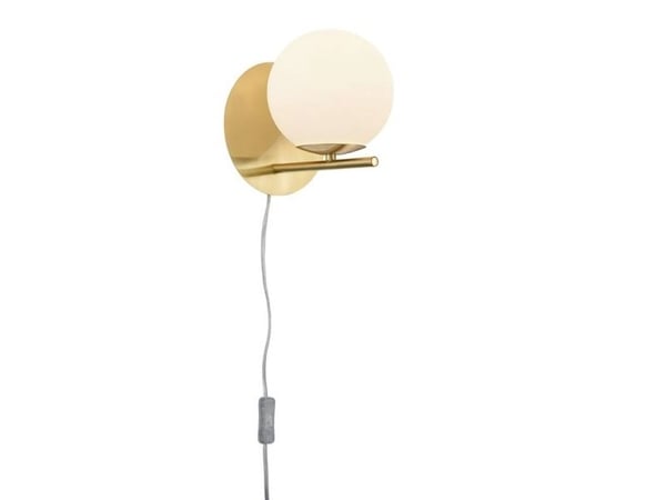 Trio vegglampe Moderne messing vegglampe Trio PURE 202000108