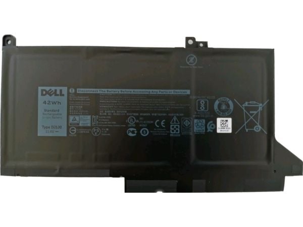 Dell - Akku tietokoneen akkuun - Litiumioni - 3500 mAh - 42 Wh - Latitude 7280, 7480 -malleihin