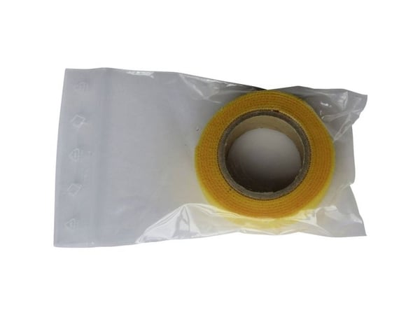 TRU COMPONENTS 910-750-Bag Burrebånd til samling Burrebånd statisk loop del (L x B) 1000 mm x 20 mm Gul 1 m