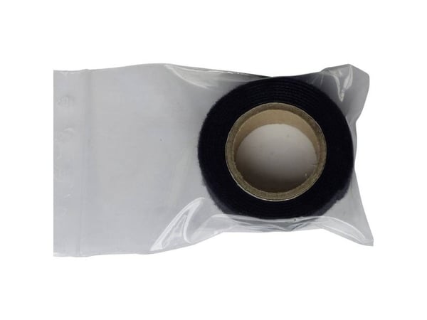 TRU COMPONENTS 910-330-Bag Burrebånd til samling Burrebånd statisk loop del (L x B) 1000 mm x 20 mm Sort 1 m