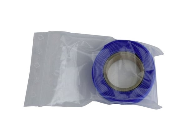 TRU COMPONENTS 910-131-Bag Burrebånd til samling Burrebånd statisk loop del (L x B) 1000 mm x 20 mm Blå 1 m
