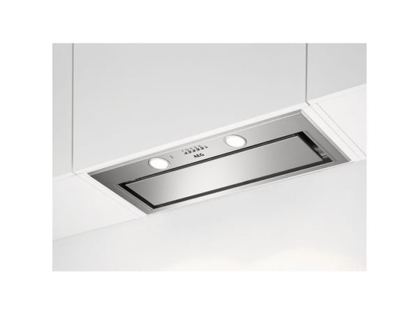 AEG DGE5861HM - Panser - hvelv - Nisje - bredde: 72.3 cm - dybde: 27.3 cm - ekstraksjon og resirkulasjon (-) - rustfritt stål