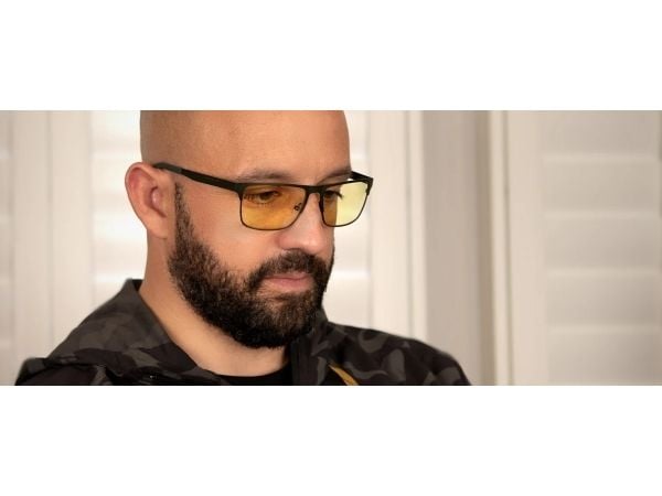 Gunnar Optiks Pendleton, Unisex, Oval, Mote, Grønn, Rustfritt stål, Rav
