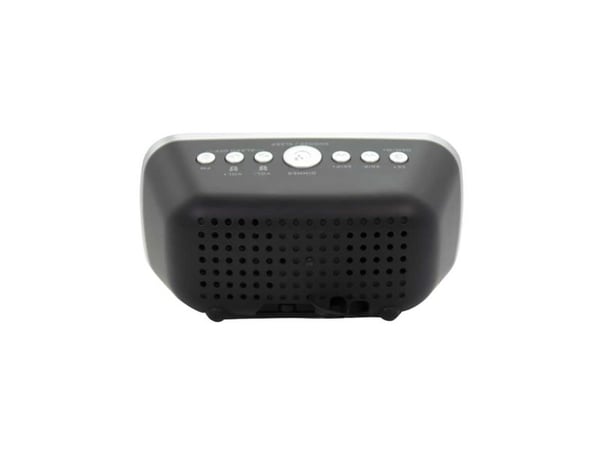 Aiwa CRU-19BK, Digital vekkerklokke, Rektangel, Sort, 12 timers, FM, 87,5 - 108 MHz