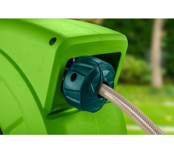 Verto 15G891, Väggmonterad rulle, Automatisk, Grön, Plast, Väggmonterad, Polyvinylklorid (PVC)