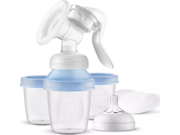 Philips AVENT SCF430/13, Elektronisk, Blå, Transparent