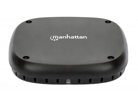 Manhattan 102346, Innendørs, AC, Trådløs lading, 1,2 m, Sort