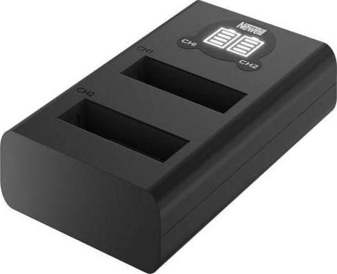 Newell-lader til kamera - Newell dobbeltlader DL-USB-C for AB1-batterier til Osmo Action