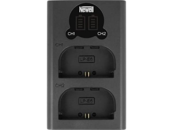 Newell charger DL-USB-C Dual Channel Canon LP-E6