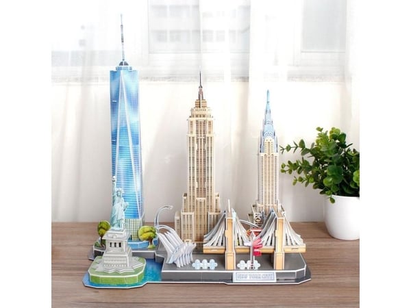 CUBIC FUN CITY LINE 306-20255 3D PALAPELI - NEW YORK