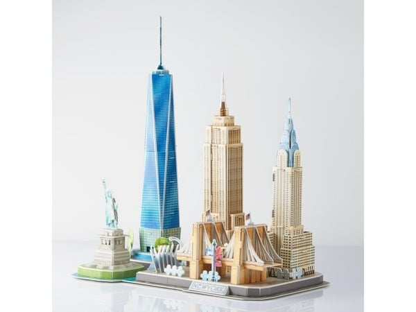 CUBIC FUN CITY LINE 306-20255 3D PALAPELI - NEW YORK
