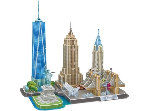 CUBIC FUN CITY LINE 306-20255 3D PALAPELI - NEW YORK