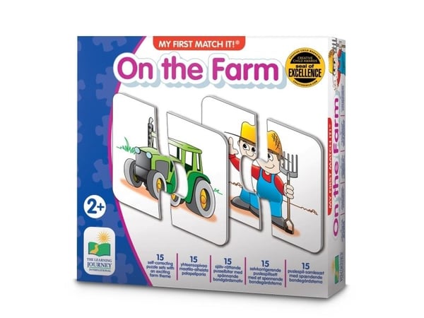 The Learning Journey My First Match it On the Farm