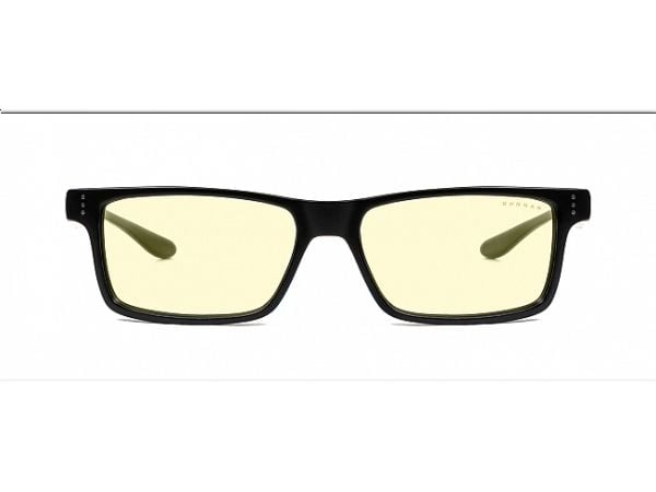 Gunnar Optiks Vertex, Rektangel, Spilling, Polykarbonat, Sort, Nylon-polymer, Rav