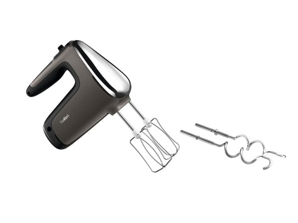 Tefal Powermix Silence HT654E38, Seisova tehosekoitin, Musta, Harmaa, Sekoitus, Painikkeet, Vipu, Kiina, Musta
