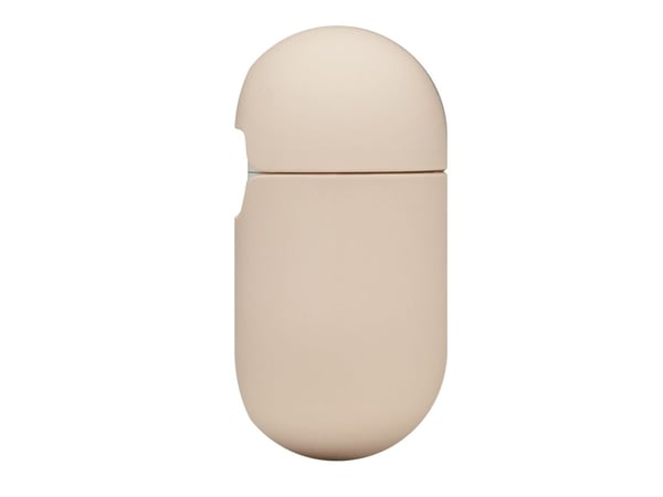 dbramante1928 Costa Rica - Eske for trådløse øretelefoner - resirkulert plast, silikon - rosa sand - for Apple AirPods (3. generasjon)