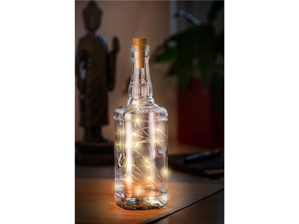 Goobay 49854, Figur, Brun, Sølv, Kopper, Polyvinylklorid (PVC), IP20, Flaske, CE, WEEE