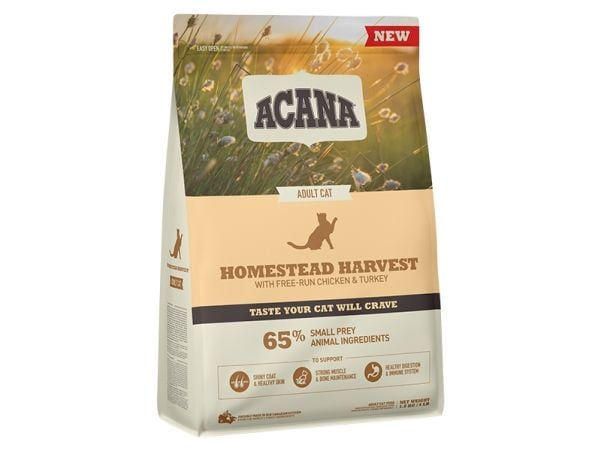 ACANA Homestead Harvest tørrfôr til kattunger, 4,5 kg