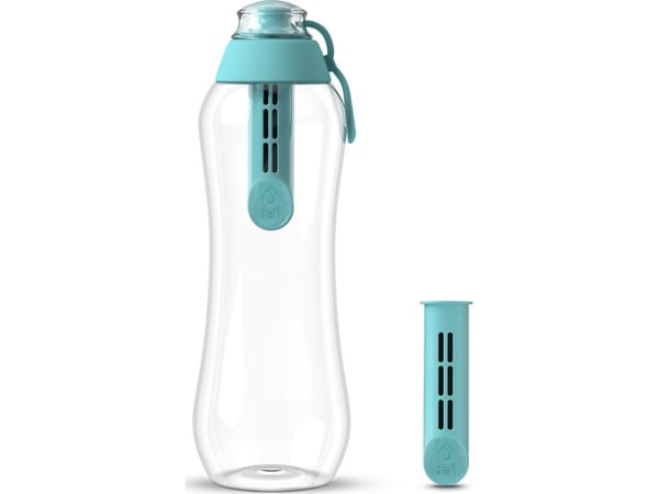 Dafi SOFT, Vattenfilterflaska, 0,5 l, Mintfärgad