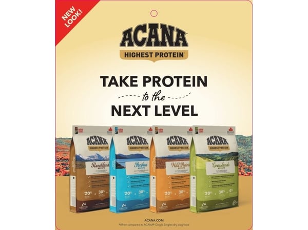 ACANA Highest Protein Grasslands - tørfoder til hunde - 11,4 kg
