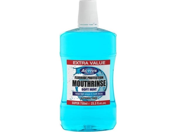 BEAUTY FORMULAS alkoholfri munnskyll 750 ml