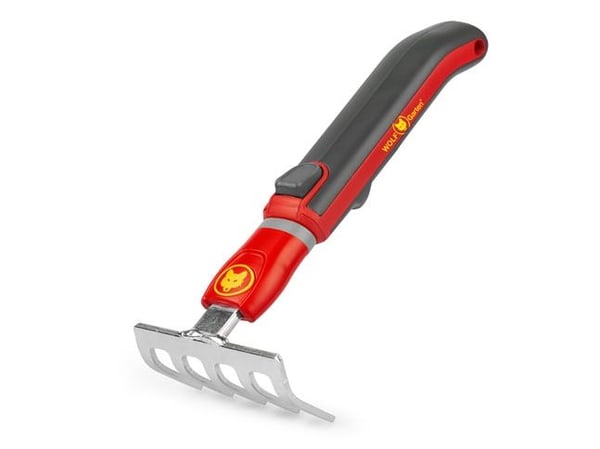 WOLF-Garten LJ-M/ZM 015, Håndrake, Sort, Rød, Plast, Sort, Rød, 8 cm, 1 stykker