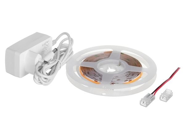 Activejet AJE-COB 3m ciep, Universell belysningslist, inomhus, IP20, Varmvitt, 1800 LM, 19 W
