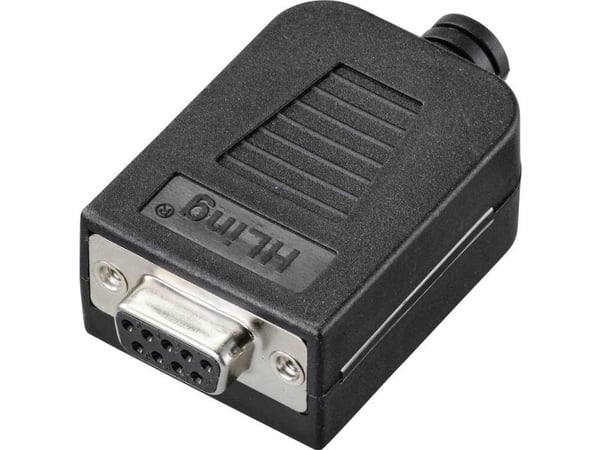 TRU COMPONENTS TC-9744132 D-SUB indbygningsbøsning Poltal: 9 Tråd 1 stk