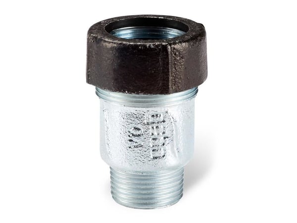 Gebo klemkobling QA 6/4" GZ for stålrør - 17.195.00.05