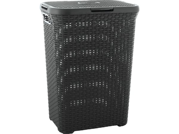Curver Style skittentøyskurv 60 liter - rotting antrasitt