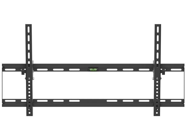 Goobay 49743, 2,54 m (100"), 200 x 200 mm, 800 x 400 mm, 0 - 10°, Stål, Sort